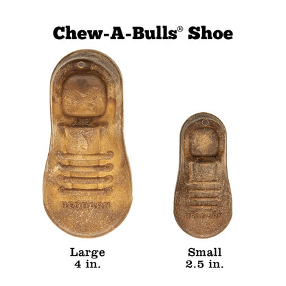 Dental Treat Chew-A-Bulls Shoe Large - Paws Discovery 