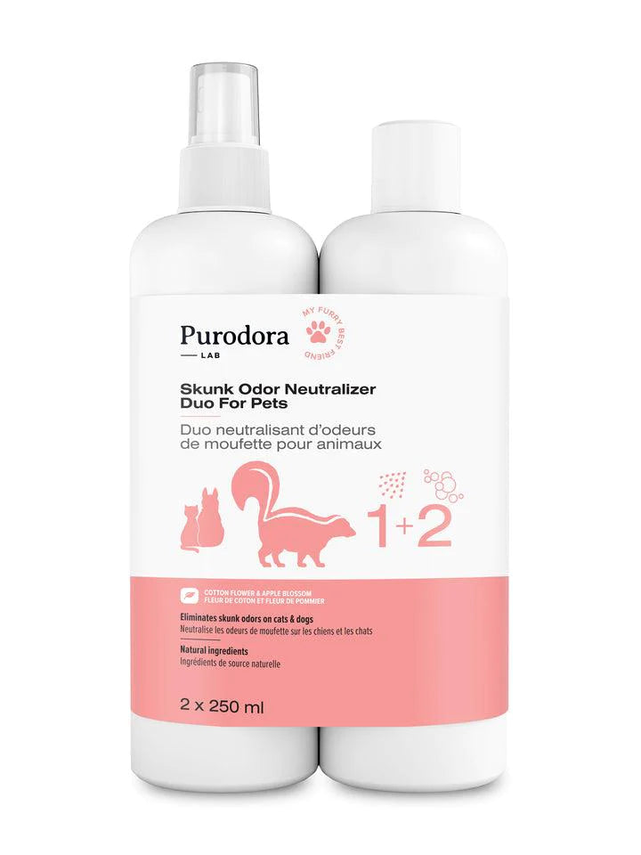 Skunk Odor Neutralizer Duo for Pets 2x250ml