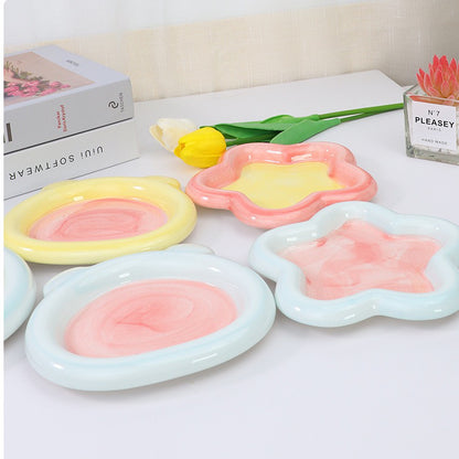 Hand Paint Ceramic Pet Dish - Paws Discovery 