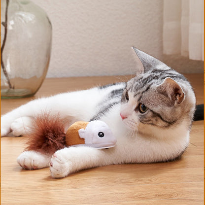 Battery Powered Robotic Mouse Cat Toy - Paws Discovery 