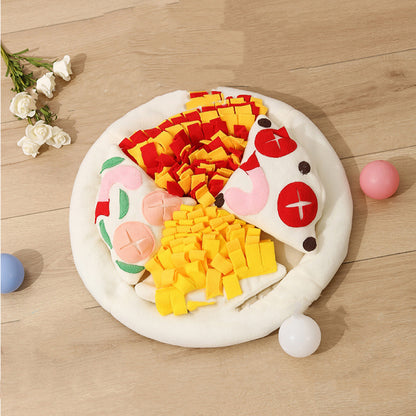 Pizza Snuffle Mat Interactive Training Toy
