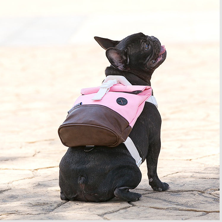 Pet Adjustable Harness Backpack