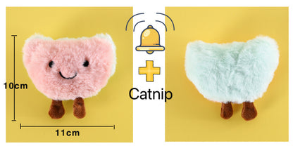 Stuffed Cat Toys With Catnip and Bell - Paws Discovery 