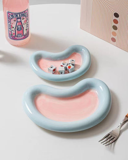 Hand Paint Ceramic Pet Dish - Paws Discovery 