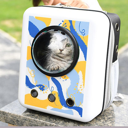 See Through Cat Carrier Backpack - Paws Discovery 