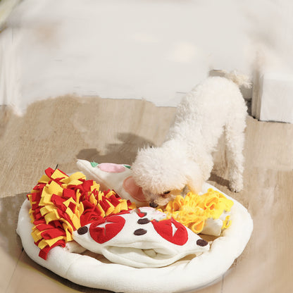 Pizza Snuffle Mat Interactive Training Toy - Paws Discovery 