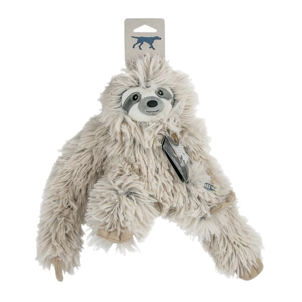 16" Rope Body Sloth Squeaker Toy