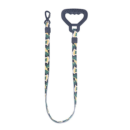 Nylon Camouflaged Dog Leash with Rubber Handle