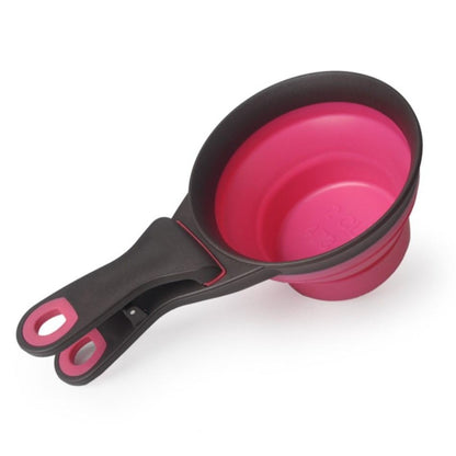 Collapsible Measuring Cup with Bag Clip