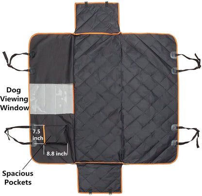 Adjustable Straps Travel Waterproof Car Seat Cover - Paws Discovery 