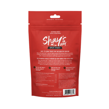 Air Dried Sockeye Salmon Split Tails - Paws Discovery 