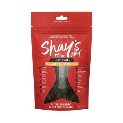 Air Dried Sockeye Salmon Split Tails - Paws Discovery 