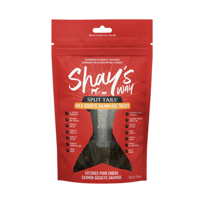 Air Dried Sockeye Salmon Split Tails - Paws Discovery 