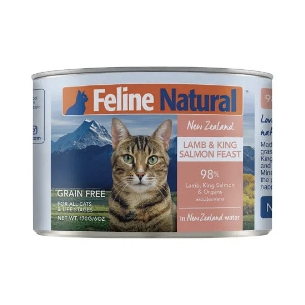 Feline Natural Lamb & Salmon Can 170g