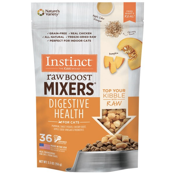 Instinct Cat Raw Boost FD Mixers Gut Health 5.5 oz