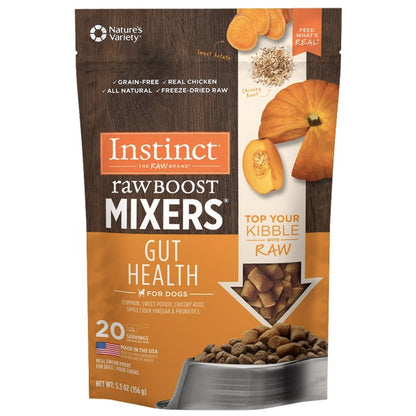 Instinct Dog Raw Boost FD Mixers Gut Health 5.5 oz - Paws Discovery 