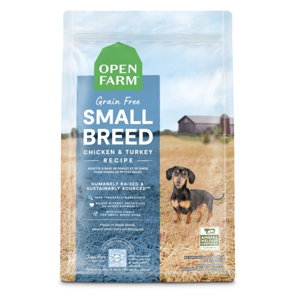 Open Farm Dog Grain Free Chicken & Turkey Small Breed 4 lb