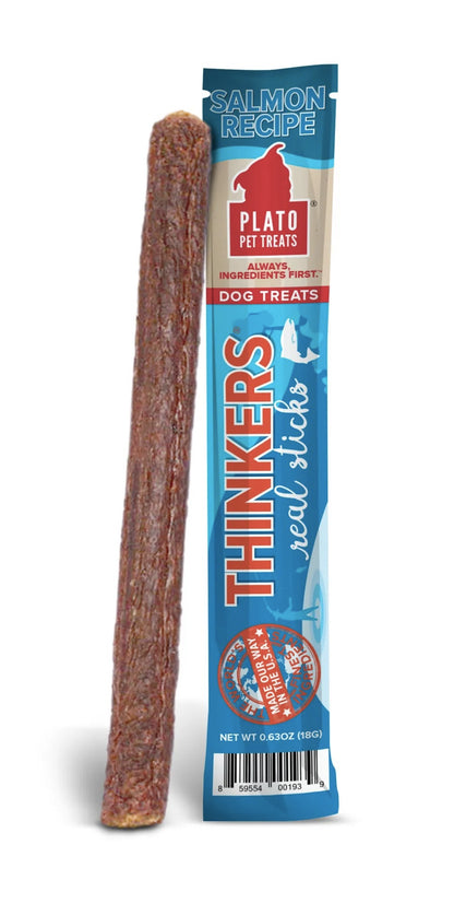 Plato Thinkers Salmon Stick - Paws Discovery 