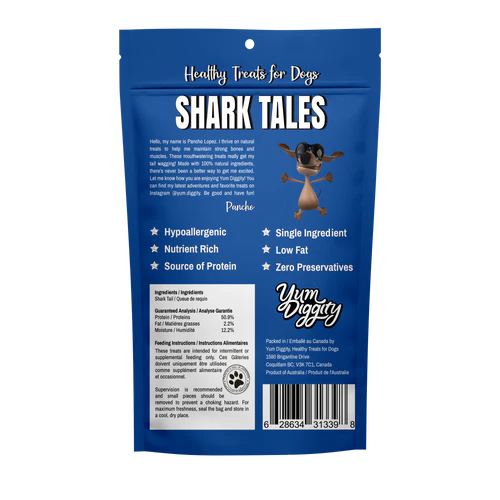 Shark Tail Dog Treats