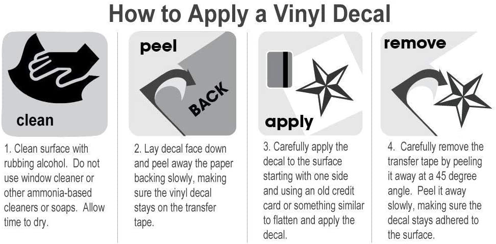 Vinyl Car Truck Decal Sticker Dogs 1pc