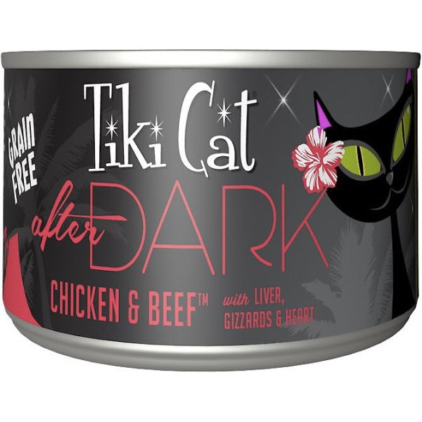 Tiki Cat After Dark GF Chicken/Beef 5.5 oz - Paws Discovery 