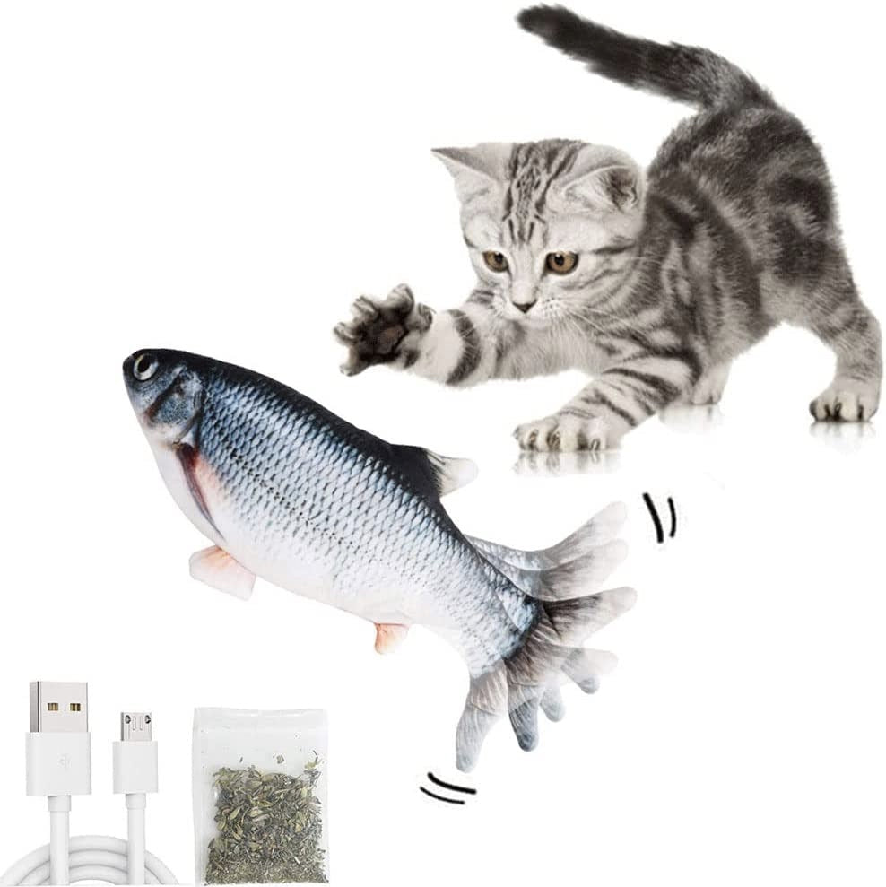 Flappy Dancing Fish Cat Toy