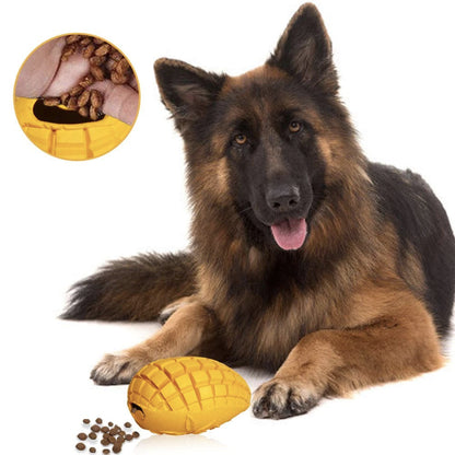 Mango-Natural Rubber Dog Toy for Aggressive Chewers - Paws Discovery 
