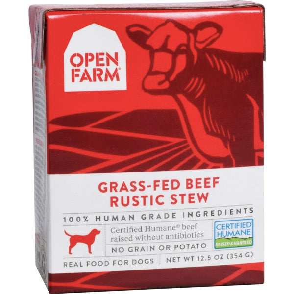 Open Farm Dog Beef Rustic Stew 12.5 oz