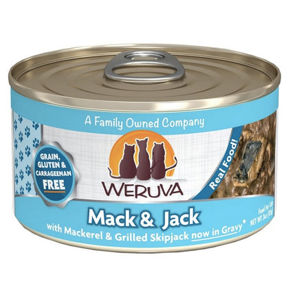 Weruva Cat Canned Mack & Jack 5.5 oz - Paws Discovery 