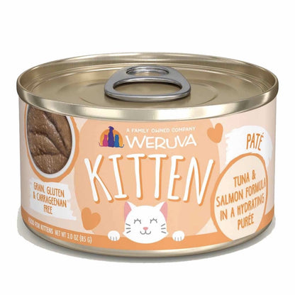 Weruva Kitten Tuna & Salmon - Hydrating Purée 3oz - Paws Discovery 