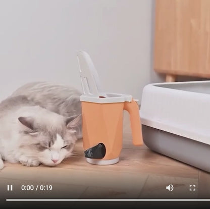 Cat Litter Scoop Shovel with Bag Holder