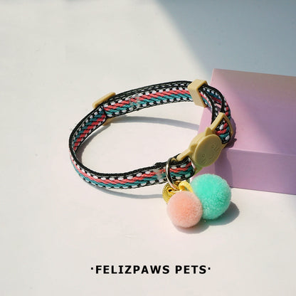 Breakaway Cat Collar Webbing Design - Paws Discovery 