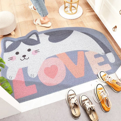 Non-Slip Dirt Trapper Door Mat - Paws Discovery 