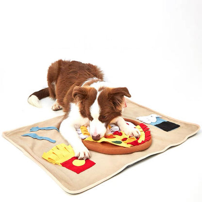 Pizza Snuffle Mat Interactive Training Toy - Paws Discovery 