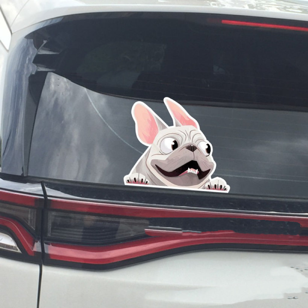 Reflective Car Truck Decal Sticker Dogs 1pc