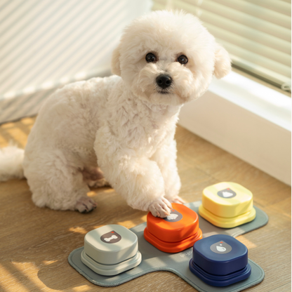 Recordable Training Buzzers communication Button - Paws Discovery 