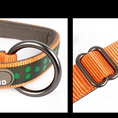 Night Reflective Dog Collar - Paws Discovery 