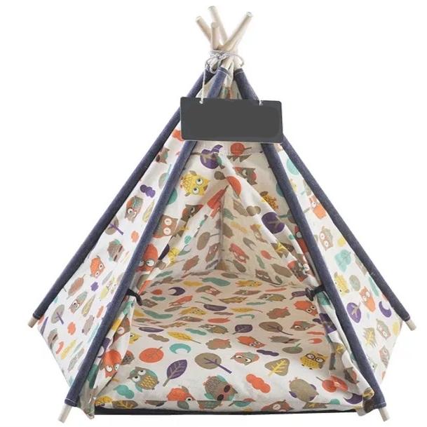 Teepee House Tent For Pet Owl