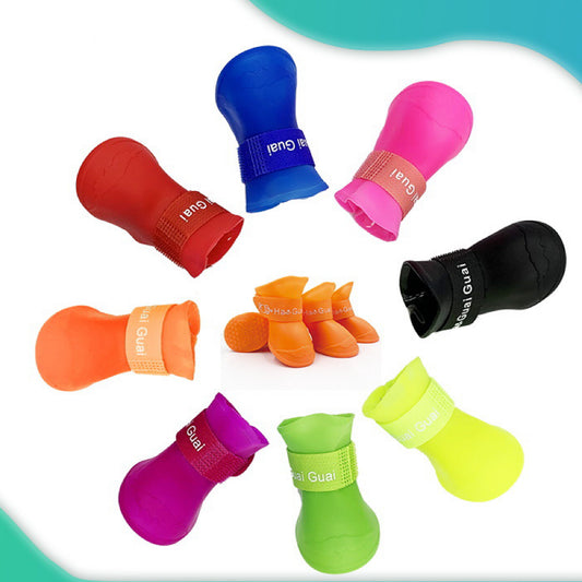 Rain Boots Shoes for Small Dogs