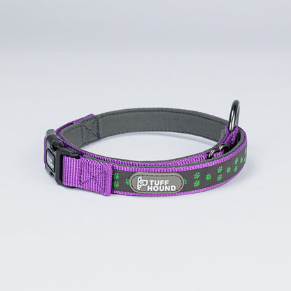 Night Reflective Dog Collar - Paws Discovery 