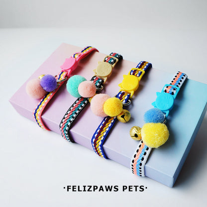 Breakaway Cat Collar Webbing Design - Paws Discovery 