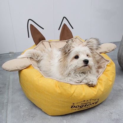 Designer Cuddler Round Pet Bed - Paws Discovery 