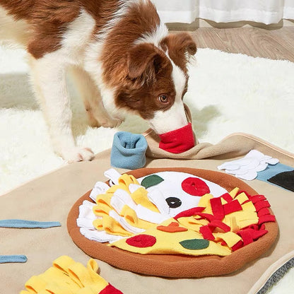 Pizza Snuffle Mat Interactive Training Toy - Paws Discovery 