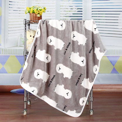 Animal Prints Velvet Blanket - Paws Discovery 