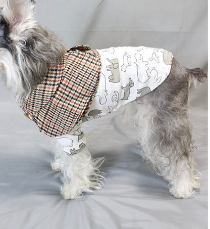 Detachable Fake Collar Winter Outfit - Paws Discovery 