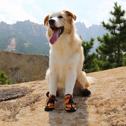 Winter High Boots Velcro for Medium to Large Dogs - Paws Discovery 
