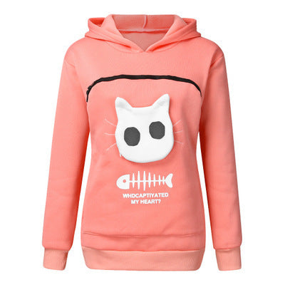 Lifestyle cat discount carrier hoodie