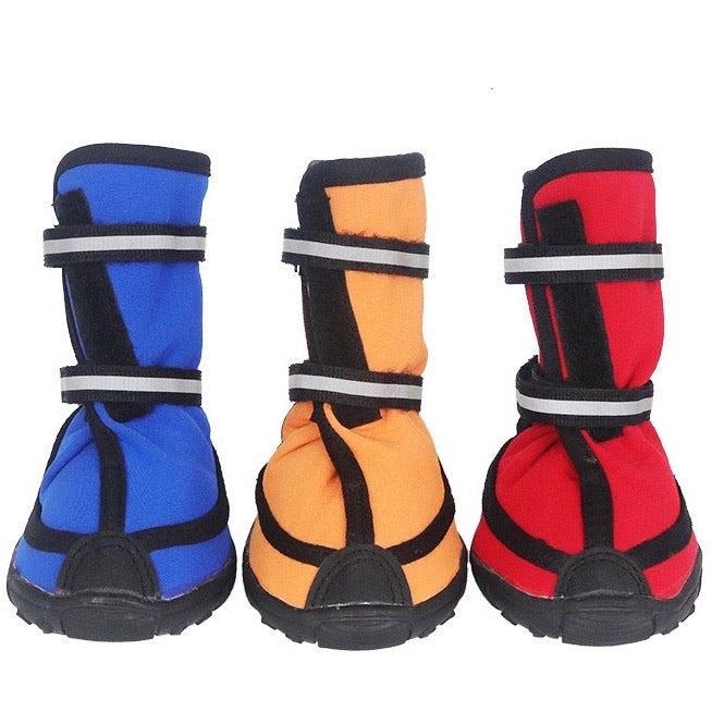 Winter High Boots Velcro for Medium to Large Dogs