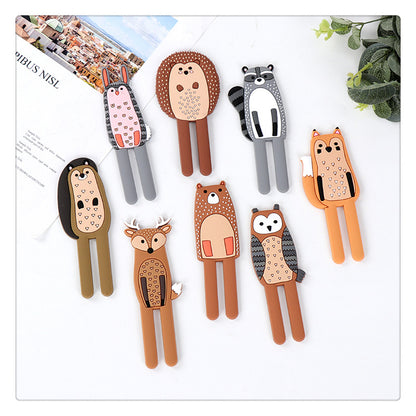 Forest Animals Bendable Fridge Magnet Hook - Paws Discovery 