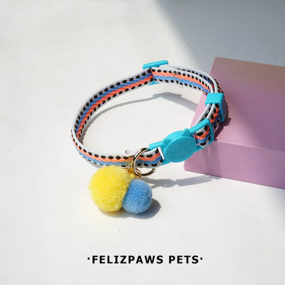 Breakaway Cat Collar Webbing Design - Paws Discovery 